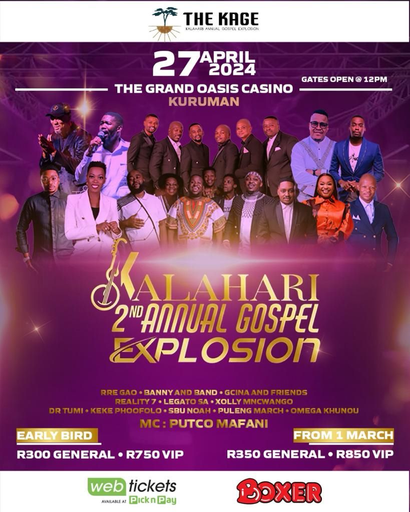 Kalahari Annual Gospel Explosion Returns with a Spectacular LineUp