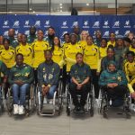 Sasol Banyana Banyana together with the Sasol sponsored Wheelchair Basketball South Africa