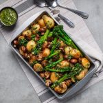 Tenderstem SA Tenderstem Mushroom & Garlic Butter Potato Tray Bake Website Image